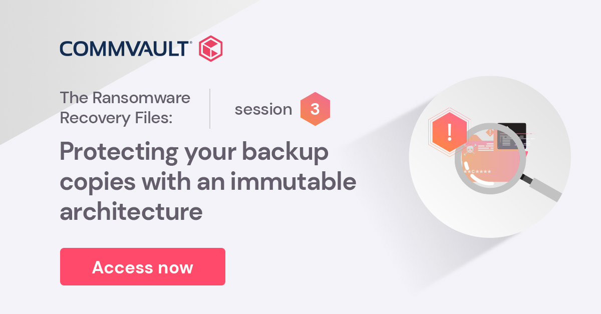 Protecting your backup copies with an immutable architecture