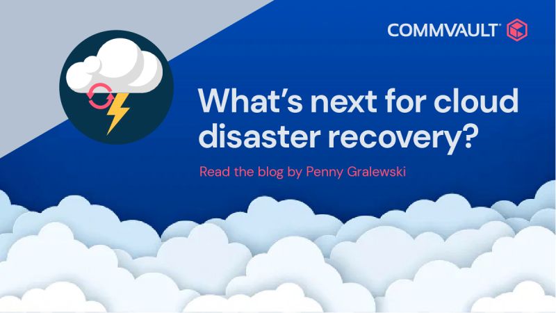 Developing a disaster recovery plan for cloud, on-premises and hybrid data