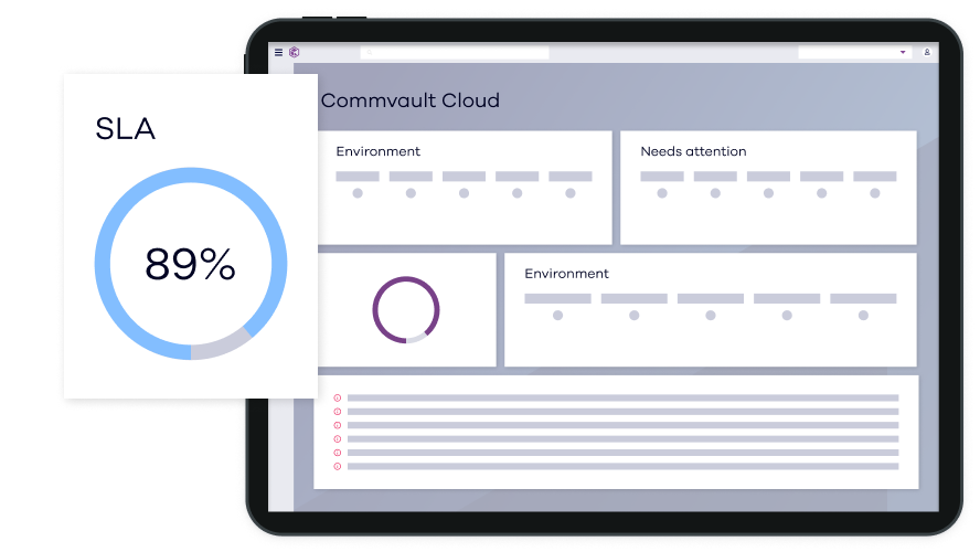 Commvault offre una protezione completa e un ripristino onnipresente in tutto il data center, senza lasciare indietro nessun carico di lavoro.