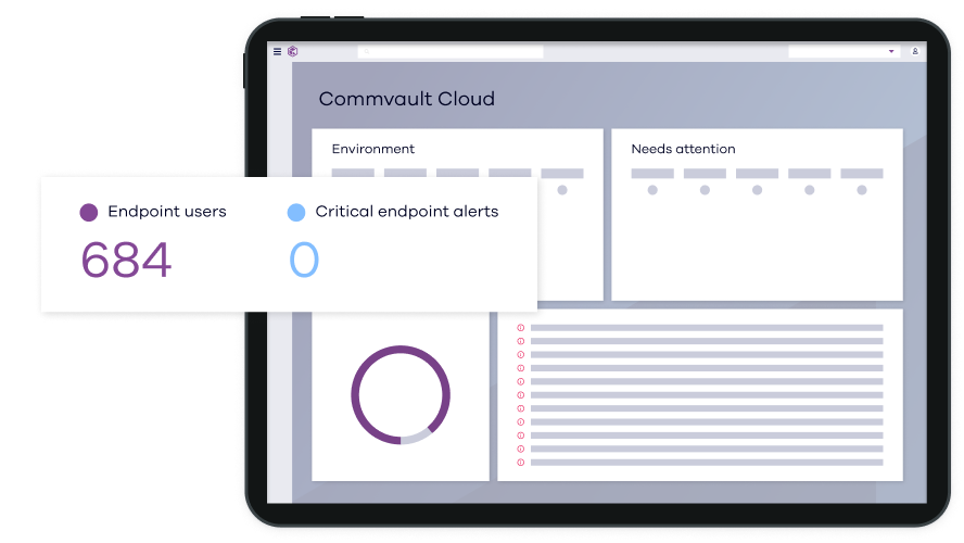 Avec la plus grande couverture du secteur pour les charges de travail natives du cloud, Commvault protège de manière transparente les clouds privés, publics et multiples à partir d'un seul et même panneau de verre.